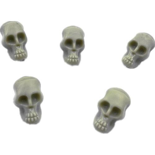 50Pcs Funny Fake skull Halloween Decoration Jokes Pranks Maker Fun Novelty Tricks Simulation False skull Toys