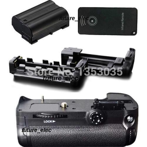Battery Hand Grip Holder Hold Pack 2-Step Vertical Shutter For Nikon D7000 DSLR Camera replace of MB-D11 +IR Remote +1 x EN-EL15