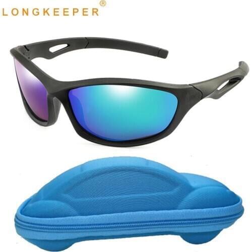 2020 New Kids Polarized Sunglasses Children Boys Girl Outdoor Sport Sun Glasses UV400 Eyewear Baby Shades Safety Oculos With Box