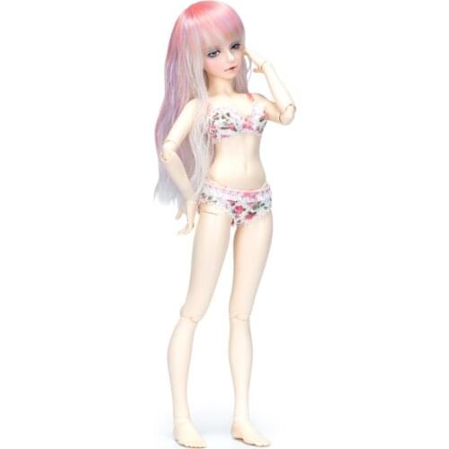 Bjd doll 1 / Mika high quality fashion doll Model birthday gift free eyes