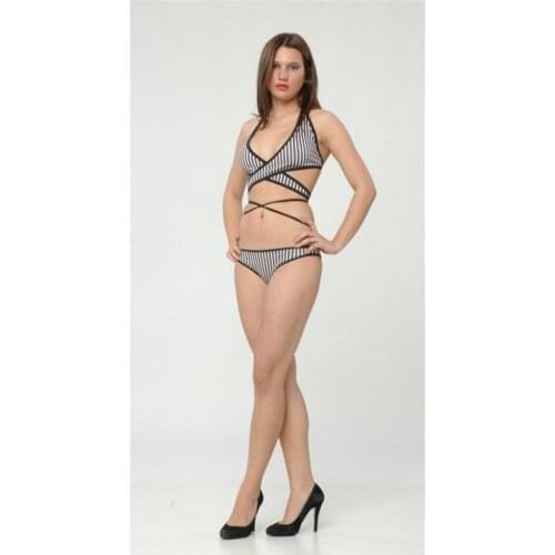 Terry Pau TP091276 Sexy Striped Suit