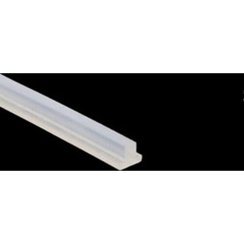 Small T Shape Silicone Rubber Strip Sealing T Bar Waterproof Heat Resist Transparent