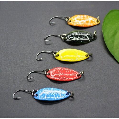 32mm/3g Anti-Corrosion Bionic High Quality Fishing Hard Bait Artificial Sequin Lure Freshwater Professional Metal Fishing Lures