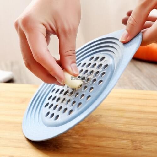 100pcs Multi-function Manual Garlic Presser Vegetable Stainless Steel Ginger Garlic Mashed Crushed Garlic Presses Cooking Gadget