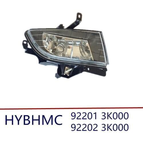 Front Bumper Fog Light Fog Lamps Left and Right for Sonata 2006-2008 922013K000 922023K000