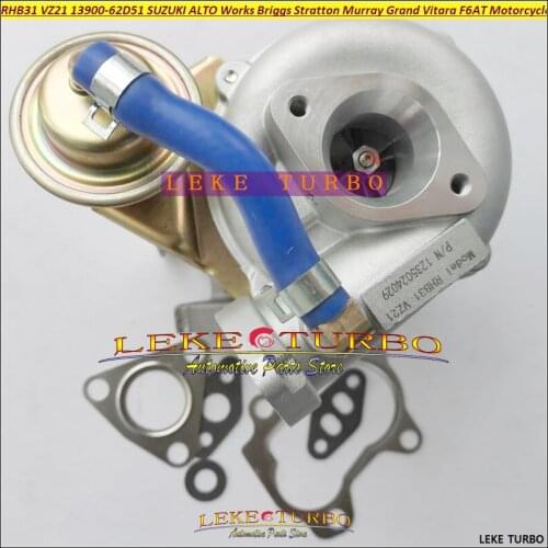 RHB31 VZ21 13900-62D51 Turbo For SUZUKI Alto Jimny Grand Vitara Mini car 500-660cc K6A Motorcycle QUAD RHINO Dune Buggy 70-120HP