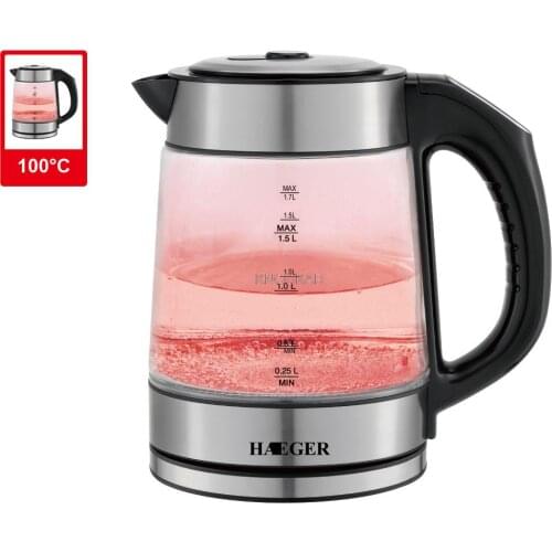 Touch Screen Glass Electric Kettle Manufacturer Glass Kettle Wholesale Color Change Indicator Glass Hot Kettle