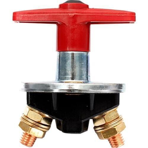 12V-60V 200A Car Boat Truck Battery Cut Off Switch + M10 Stud Truck Auto Marine Power Kill Switch