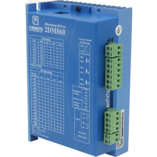 2DM860 32-bit DSP two-phase stepper driver 86 stepper motor driver 2DM860 can drive two-phase 57/86 stepper motor