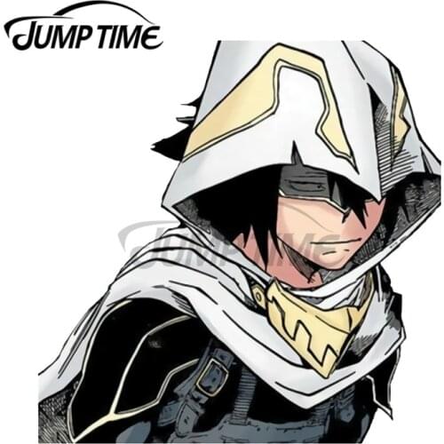 JumpTime 13 x 11.5cm Tamaki Amajiki Motorcycle Car Stickers Anime Car Accessories Scratch-proof Sticker Vinyl Decal Decoration