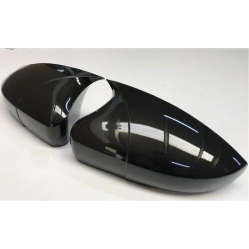 For Vw Volkswagen Golf 5 Bat Mirror Cover Piano Black Car Side Mirror Outside Rear View Mirror Accessories Modified Style