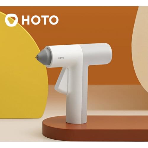 HOTO Hot Melt Glue Gun, 4V, Lithium Battery, Cordless Glue Glue, With Glue Stick 125mm, Home DIY Tools, Hand Craft Tools