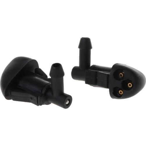 2Pcs 3-Hole Car Windshield Washer Wiper Water Spray Nozzle Fit for Chevrolet Cruze 2009-2014 Q39F