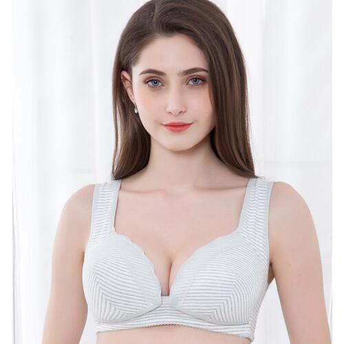 OkayMom C Cup Maternity Nursing Bra Pregnant Padded Push Up Breast Feeding Bra Pregnancy Nurse Wear Intimate Lingerie Underwear