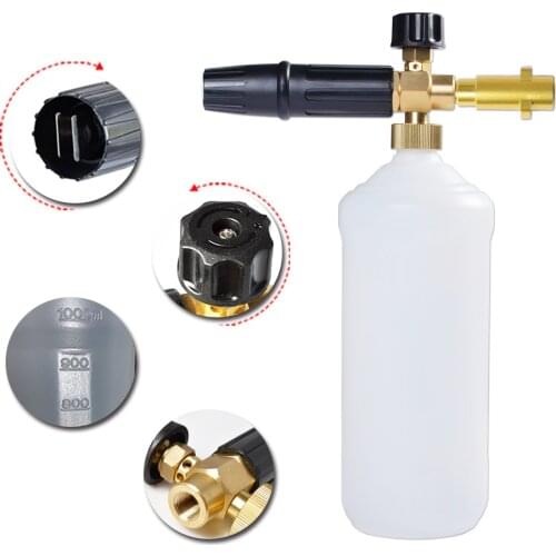 High Pressure Snow Foam Lance Foam Cannon Foam Gun Nozzle Soap Foamer Car Clean Foam Wash foam generator for Karcher Car Washer