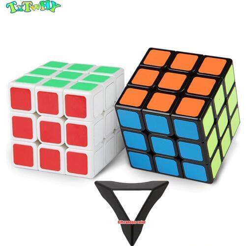 QiYi Professional Cube 3x3x3 5.7CM Speed Cubes Puzzle Neo Cube 3X3 Magico Cubo Sticker For Children adult Education toys