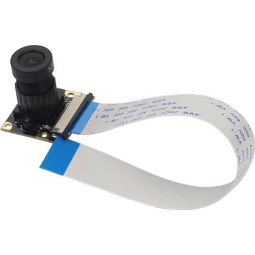 Raspberry Pi 3B+ 5Mp Megapixel Night Camera Ov5647 Sensor Fisheye Wide-Angle Camera Module for Raspberry Pi 3 Model B/2