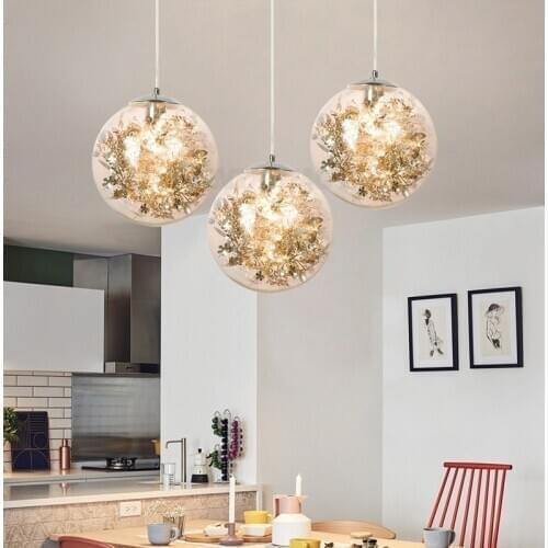 Industrial light fixture glass for kitchen luminaire suspendu lampes suspendues lamparas de techo ventilador de techo