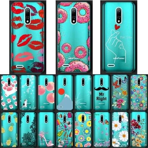 For ULEFONE NOTE 8P Silicone Bags Clear Soft TPU Phone Case For Ulefone Note 8P Protector case for Funda Coque