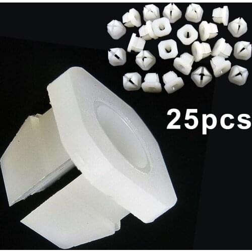 #8 #10 Car Headlight Bezel Nut Clip Accessory For 3919773 For 5/16\" Hole Grill Replacement