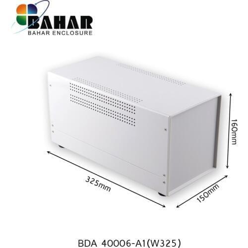 Iron electronic instrument case 325*160*150mm diy electrical project box industry box housing panel enclosure PCB diy design box