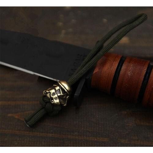 1pc DIY Pendant Buckle for Paracord Knife Lanyard,Paracord Beads Metal Charms For Paracord Bracelet Accessories Survival