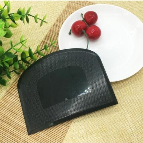 1PC Useful Black Soft Cream Spatula DIY Pastry Cutters Fondant Dough Scraper Cake Cutter Pastry Baking Tool Kitchen Accessories