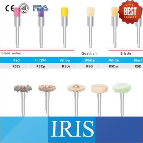 100pcs Latch Type Dental Polishing Brush Disposable Prophy Brushes Tooth Polishing Tool Dental Prophy Brush for Dental Treatment