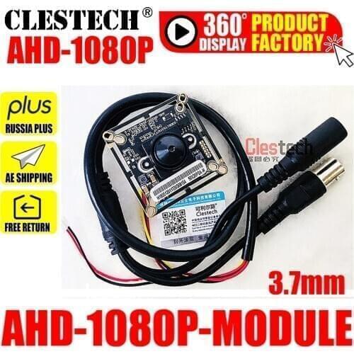3.7mm Cone 3000TVL 1920*1080P mini HD CCTV AHD Camera chip Module ircut+lens+cable Board Finished Monitor modul product service