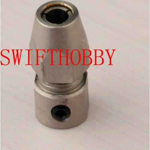 4.0mm To 4.0mm Stainless Steel Collet Coupler Connector Shaft RC Boat