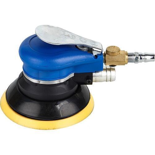5 Inch Non-vacuum Matte Surface Circular Pneumatic Sandpaper Random Orbital Air Sander Polished Grinding Machine Hand Tools