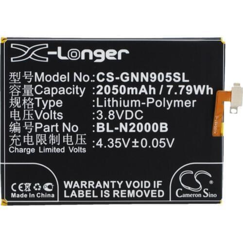 Cameron Sino 2050mah battery for BLU D980L VIVO AIR FLY IQ4516 Tornad batteries