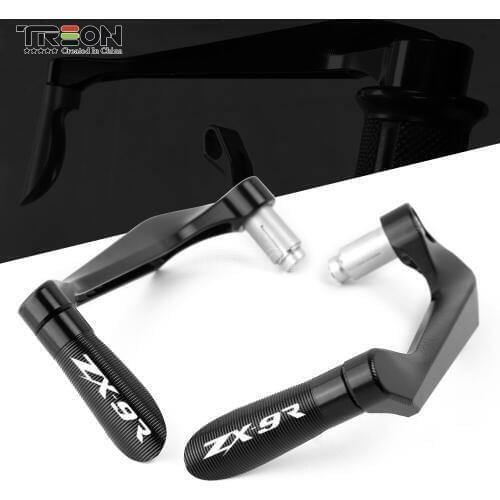 For KAWASAKI ZX9R 9 Colors Motorcycle Accessories Universal Brake Clutch Levers Guard Hand Grip Guard Protection Protector