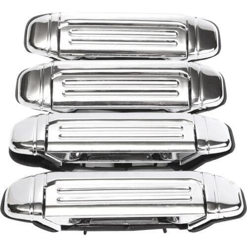 Car Chrome Door Handle Accessories for Mitsubishi Pajero 1992 1993 1994 1995 1996 1997