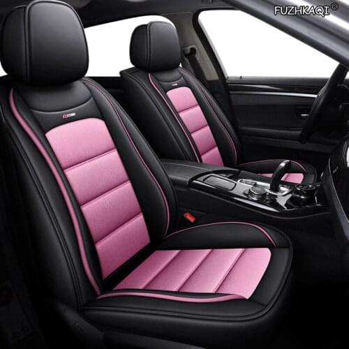 FUZHKAQI flax car sear covers for opel vectra c astra j meriva insignia zafira a mokka corsa c astra car seat protector Auto