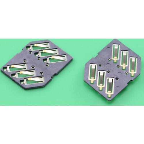 YuXi Sim card holder tray slot socket connector reader replacement For Nokia 5530 X3 X6 N96 5320 6700S N96 N97 5530