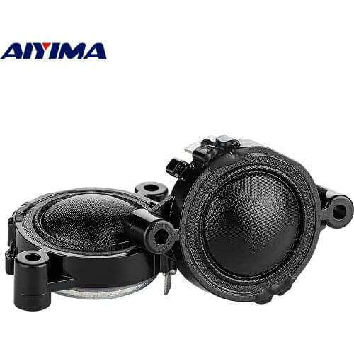 AIYIMA 1 Inch 25mm Tweeter Speaker Units 4 Ohm 15W Neodymium Dome Silk Treble Loudspeaker High Pitch Horn For Harman Kardon 2PCS