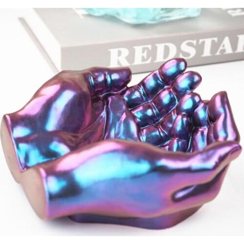 Simple Ash Tray Mold Flexible Easy Release Silicone Washable Double Hands Epoxy Resin Mold for Crafts Making weed accessories