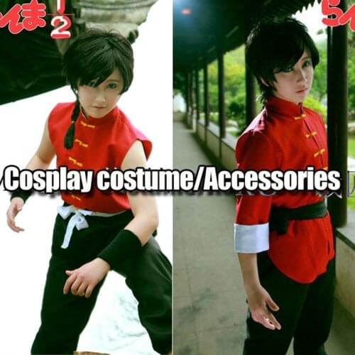 Ranma 1/2 Ranma Nibun-no-Ichi Ranma One-Half Ranma Saotome Cosplay Costume