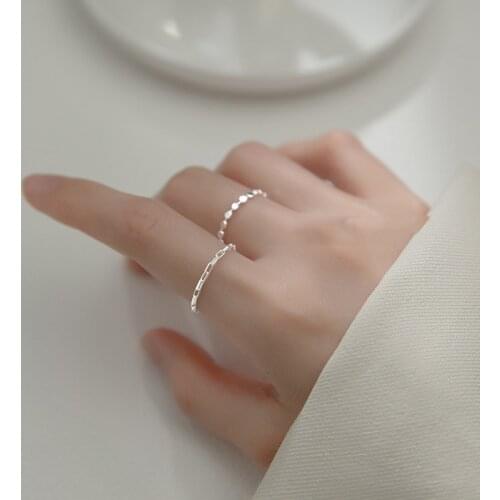 Kpop Silver Color Star Ring Tassel Fashion Chain Ring For Women Jewelry Rings 2020 Trend Accessories Gift Korean Style Anillo