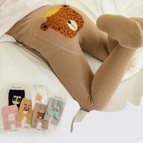 Summer Spring Cartoon Children Pantyhose Baby Girls Cotton Tights Fashion Cute Animal Kids Infant Leggings For 1-8 Y Girls