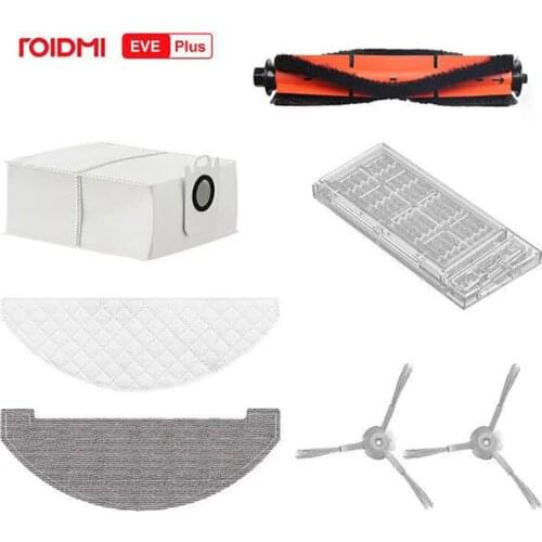 Disposable Wipes Dust Bags Recyclable Mops Cloths Parts Accessories for XIAOMI ROIDMI EVE Plus Vacuum Cleaner Accessories