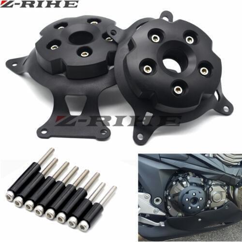 For z750 2008-2016 NEW Black CNC Motorcycle Engine Stator Cover/Engine Protective Cover For KAWASAKI Z800 13-2016 Free shipping