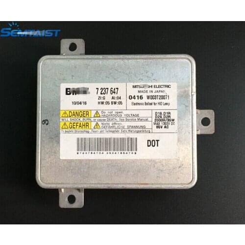 SEMTAIST Genuine OEM ballast D1S D1R D2S D2R Ballast W003T20071 7 237 647 (used) free shipping post