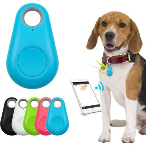 Pet Smart GPS Tracker Mini Anti-Lost Waterproof Bluetooth Locator Tracer For Pet Dog Cat Kids Car Wallet Key Collar Accessories