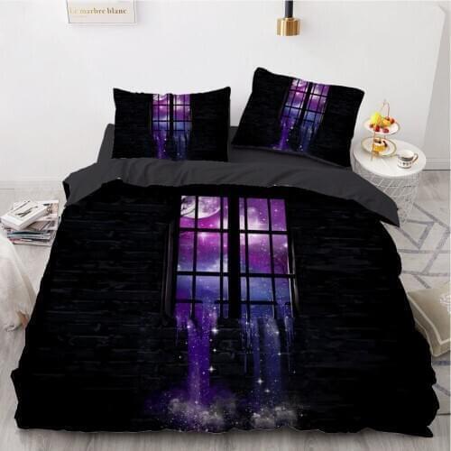 3D Bed Linens Bedding Set Duvet Cover Sets Comforter Shell Twin King Queen Double Single Sizes Magic Design Home Textile