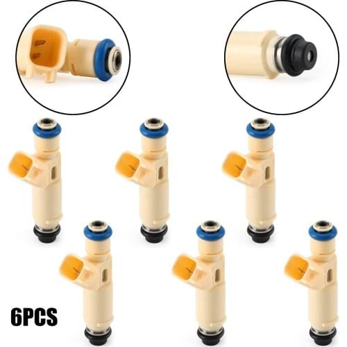 Artudatech 6pcs Fuel Injectors YL8E-C7B Fit For Ford Escape 3.0L V6 2001-2003 195500-3520