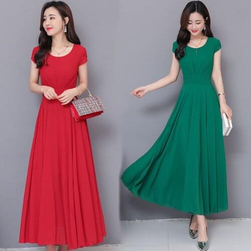 GeFanShi Summer Chiffon Dresses