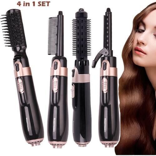 Hot air brush hair dryer Electric brush curly straight hair dryer hot comb Multifunctional hair styling tool for women SU405