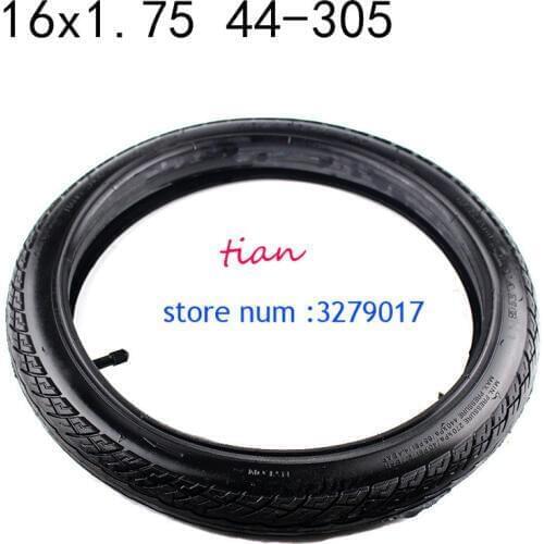 Good Reputation 2019 new 16x1.75(44-305) inner and outer tyre with good quality fits many gas electric scooters and e-Bike